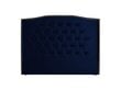Gultas galvgalis Mazzini Sofas Daisy 160 cm, tumši zils cena un informācija | Gultas | 220.lv