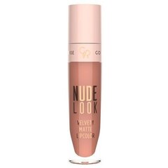 Жидкая помада Golden Rose Nude Look Velvety Matte 5,5 мл, 02 Peachy Nude цена и информация | Помады, бальзамы, блеск для губ | 220.lv