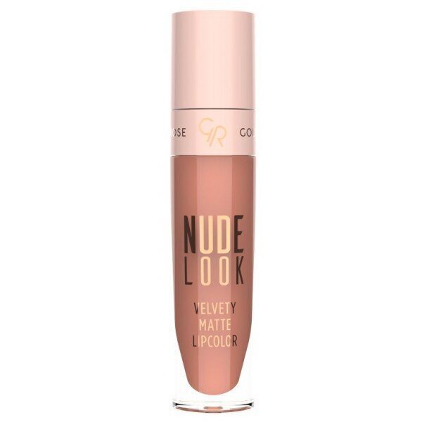 Šķidrā lūpu krāsa Golden Rose Nude Look Velvety Matte 5,5 ml, 02 Peachy Nude cena un informācija | Lūpu krāsas, balzāmi, spīdumi, vazelīns | 220.lv