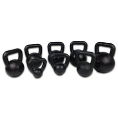 Svaru bumba Tunturi Kettlebell Black cena un informācija | Hanteles, svaru stieņi un diski | 220.lv