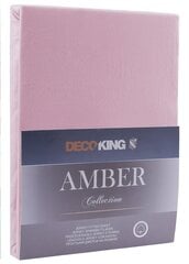 DecoKing Amber palags ar gumiju 200x200 cm cena un informācija | Palagi | 220.lv