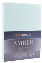 DecoKing Amber palags ar gumiju 200x200 cm cena un informācija | Palagi | 220.lv