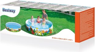Бескаркасный бассейн для детей Bestway Fill 'N Fun Dinosaurous, 183x38 см цена и информация | Бассейны | 220.lv