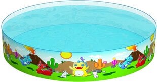 Бескаркасный бассейн для детей Bestway Fill 'N Fun Dinosaurous, 183x38 см цена и информация | Бассейны | 220.lv