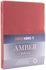 DecoKing Amber palags ar gumiju 90x200 cena un informācija | Palagi | 220.lv