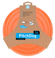 Игрушка для собак PitchDog 24 см, оранжевая цена и информация | Игрушки для собак | 220.lv