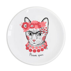 Тарелка «Frida. Flower queen», 25 см цена и информация | Другие оригинальные подарки | 220.lv