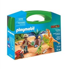 70108 PLAYMOBIL® Dinos Dinozauru koferis цена и информация | Конструкторы и кубики | 220.lv