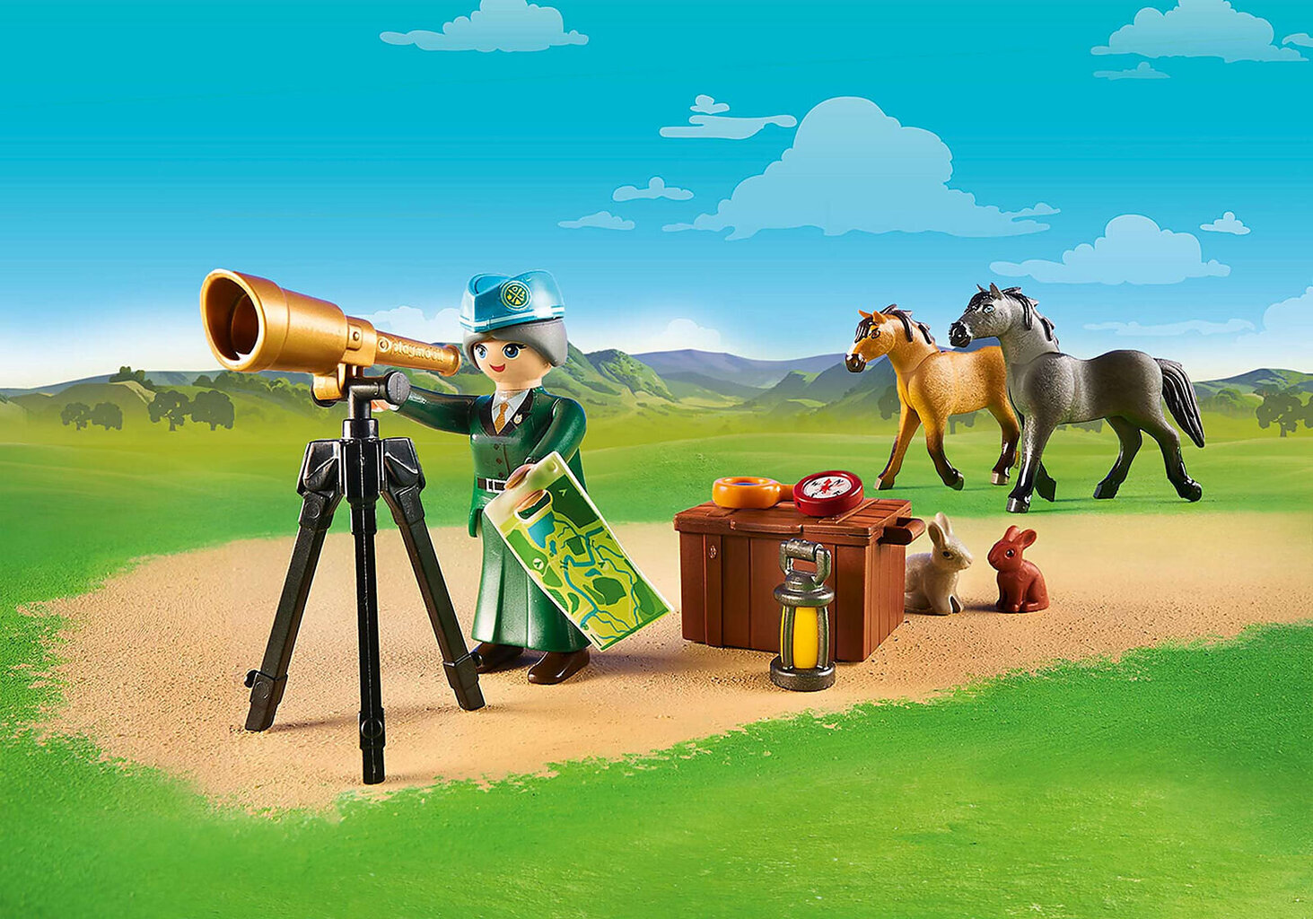 70329 PLAYMOBIL® DreamWorks Spirit Vasaras nometne cena un informācija | Konstruktori | 220.lv