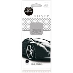 Автомобильный освежитель воздуха Prestige Card Silver 6 г цена и информация | Освежители воздуха для салона | 220.lv