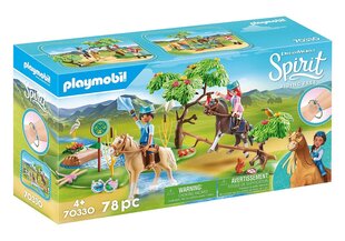 70330 PLAYMOBIL® DreamWorks Spirit Upes izaicinājums цена и информация | Конструкторы и кубики | 220.lv