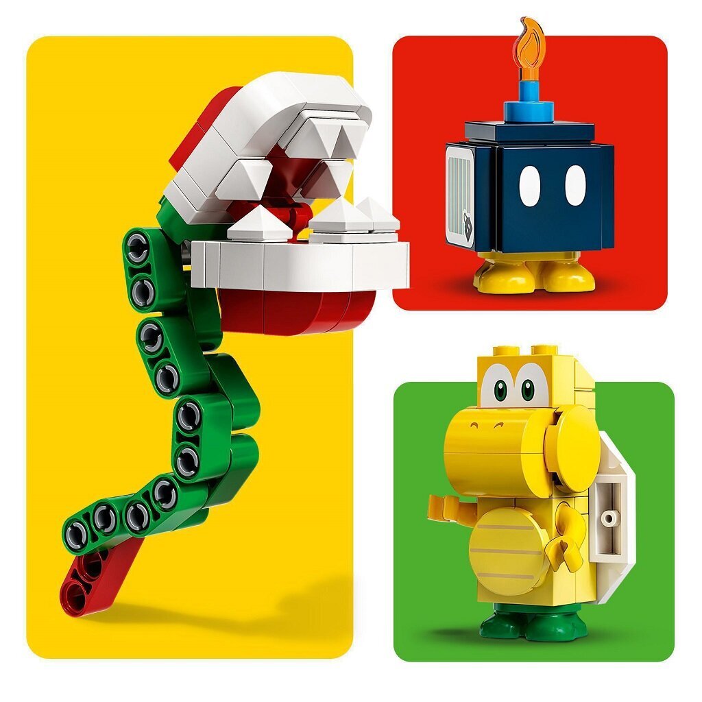 71362 LEGO® Super Mario Aizsargāta cietokšņa paplašinājums cena un informācija | Konstruktori | 220.lv