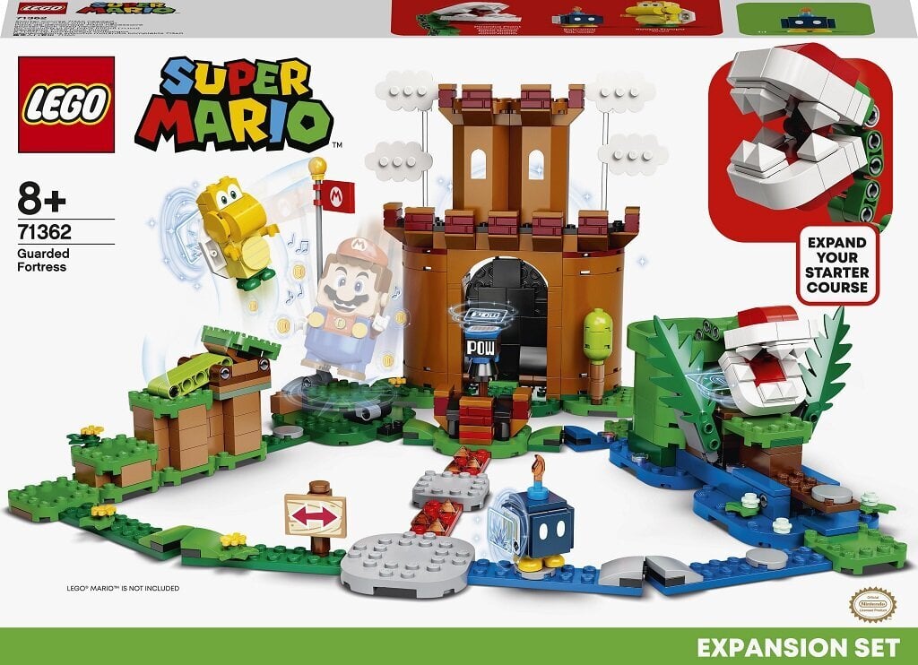 71362 LEGO® Super Mario Aizsargāta cietokšņa paplašinājums cena un informācija | Konstruktori | 220.lv