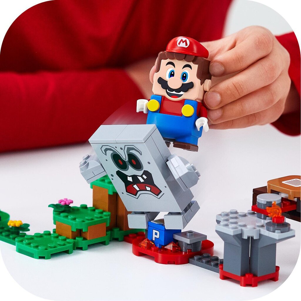 71364 LEGO® Super Mario Whomp nepatikšanas ar lavu papildinājums cena un informācija | Konstruktori | 220.lv