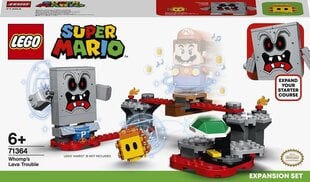 71364 LEGO® Super Mario Whomp невзгоды лавы Дополнительный набор цена и информация | Kонструкторы | 220.lv