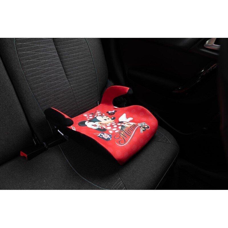 Autokrēsliņš-paaugstinājums Pelīte Minnija (Minnie Mouse), 15-36 kg cena un informācija | Autokrēsliņi | 220.lv