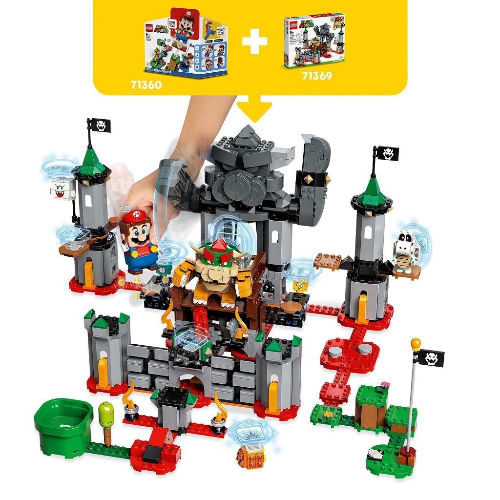 71369 LEGO® Super Mario Bowser pils kauja ar bosu papildinājums cena un informācija | Konstruktori | 220.lv