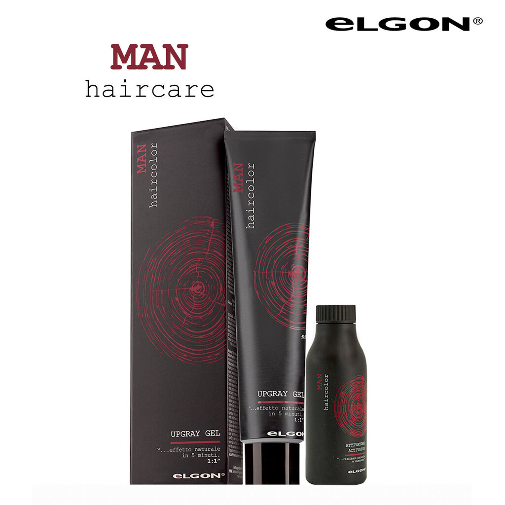 Gela matu krāsa vīriešiem Elgon Man Upgray Nr. 5 80 ml, gaiši brūna cena un informācija | Matu krāsas | 220.lv