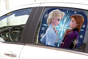 Logu aizsardzība no saules Ledus valsts 2 (Frozen 2), 2 gab. cena un informācija | Autokrēsliņu aksesuāri | 220.lv