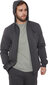 Vīriešu jaka ar kapuci Wave zip FHM, tumši pelēka cena un informācija | Vīriešu virsjakas | 220.lv