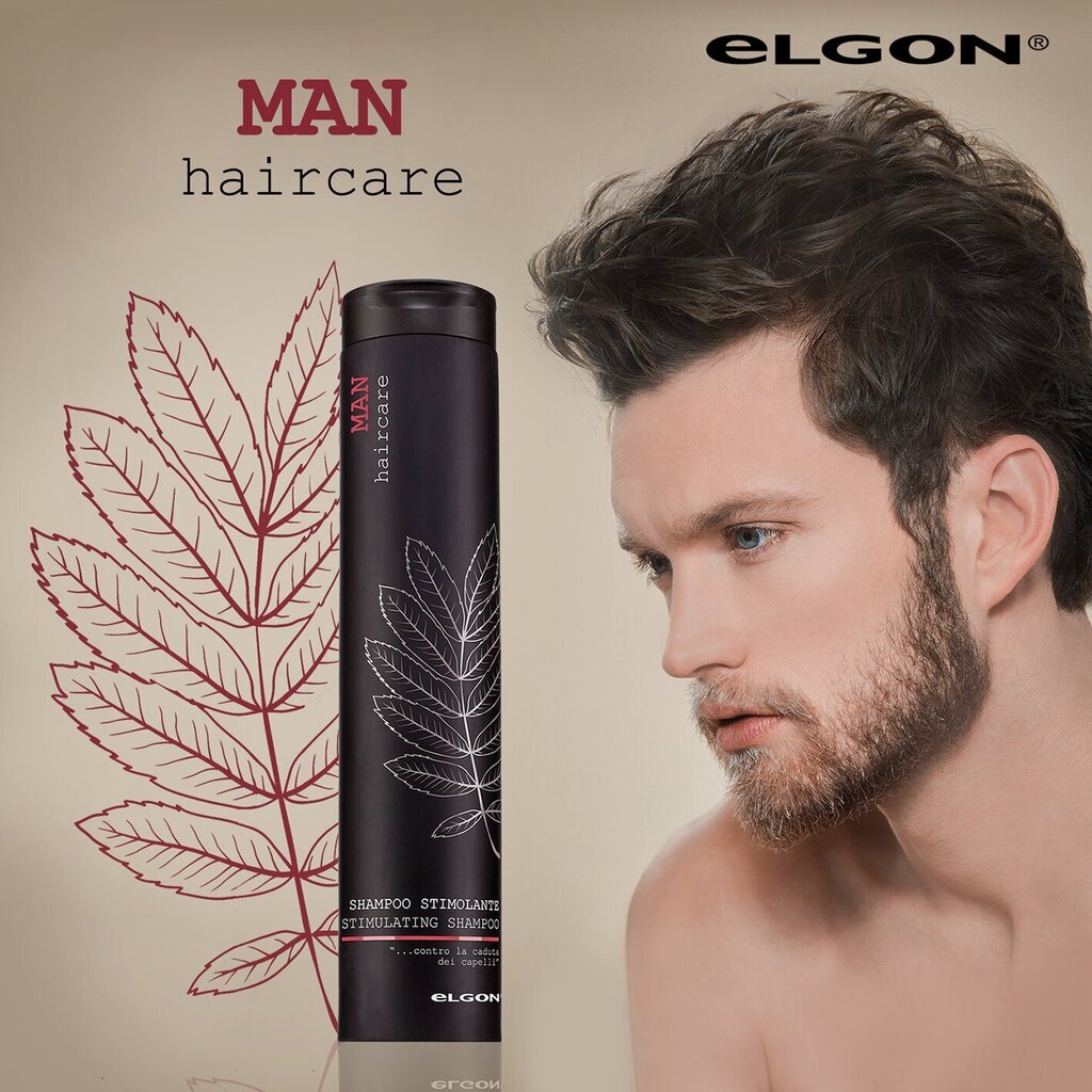 Šampūns pret matu izkrišanu vīriešiem Elgon Man Stimulating, 250 ml cena un informācija | Šampūni | 220.lv