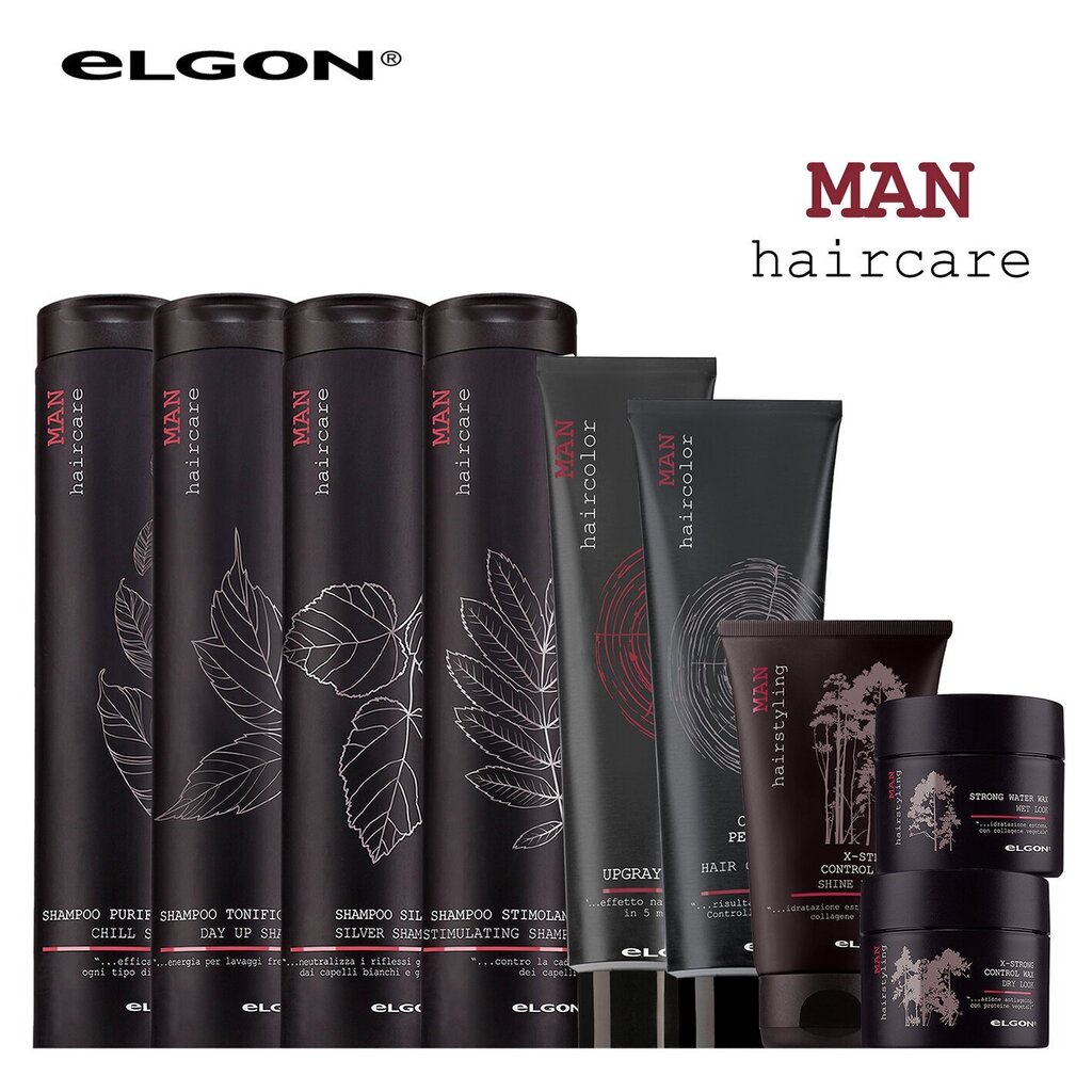 Šampūns pret matu izkrišanu vīriešiem Elgon Man Stimulating, 250 ml cena un informācija | Šampūni | 220.lv
