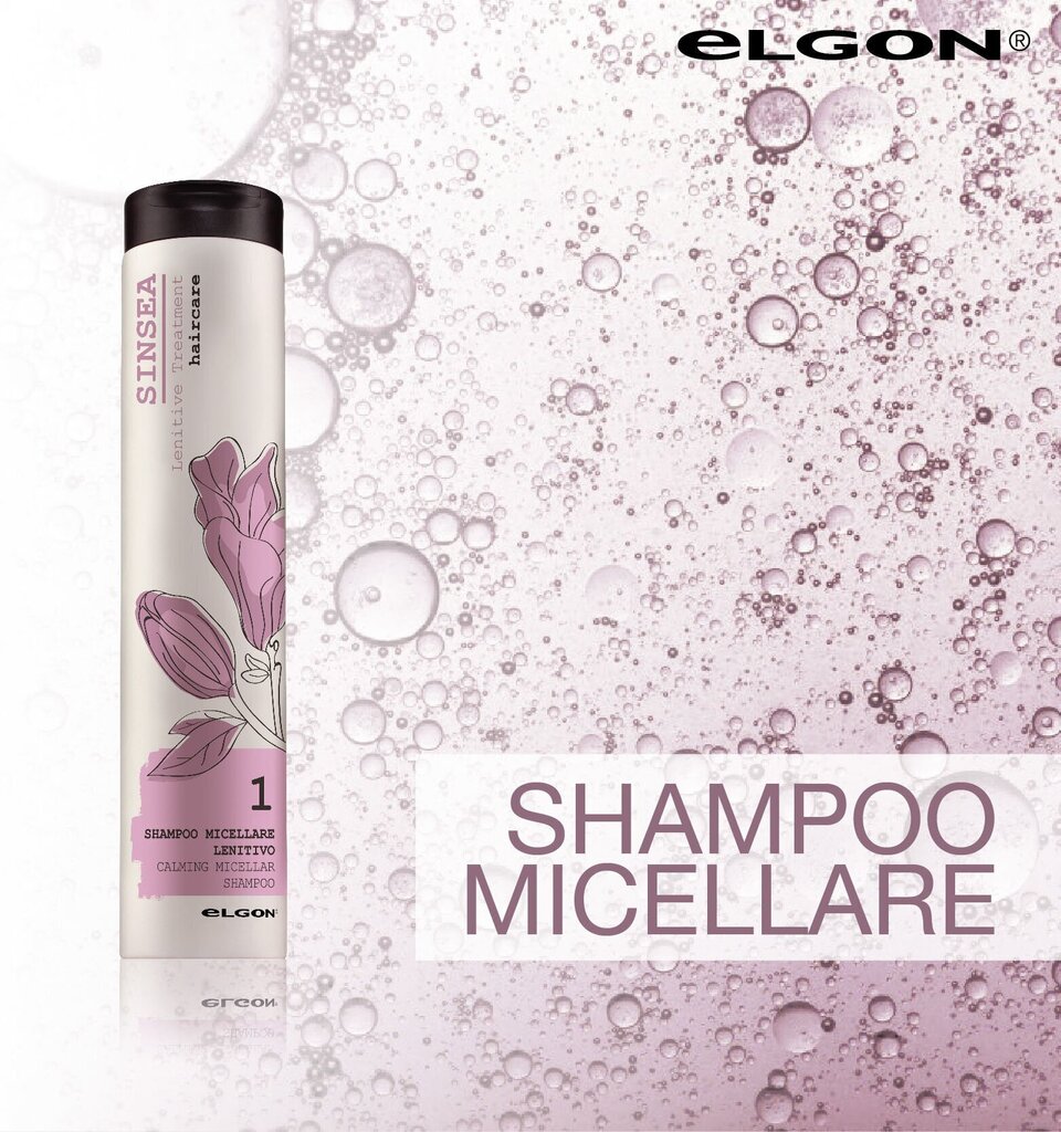 Šampūns pret blaugznām, jutīgai galvas ādai Elgon Sinsea Calming Micellar 250 ml цена и информация | Šampūni | 220.lv