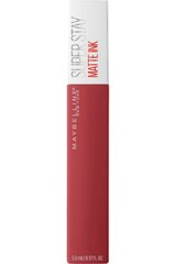 Maybelline Super Stay Matte šķidrā lūpu krāsa 170 Initiator цена и информация | Помады, бальзамы, блеск для губ | 220.lv