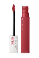 Maybelline Super Stay Matte Liquid Lipstick 170 Initiator цена и информация | Помады, бальзамы, блеск для губ | 220.lv