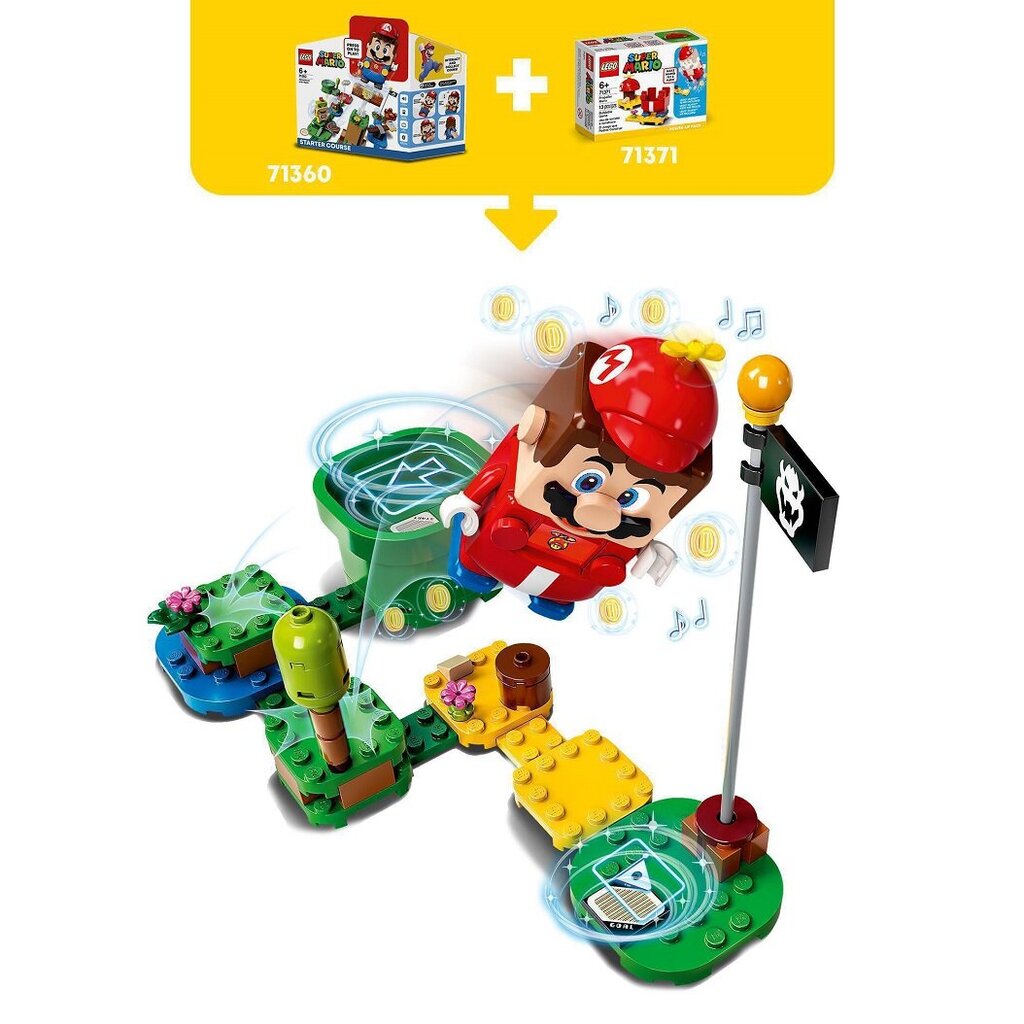 71371 LEGO® Super Mario Propellera Mario spēju komplekts цена и информация | Konstruktori | 220.lv