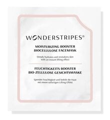 Mitrinoša sejas maska ​​ar hialuronskābi un kolagēnu Wonderstripes Moisturizing Booster cena un informācija | Sejas maskas, acu maskas | 220.lv