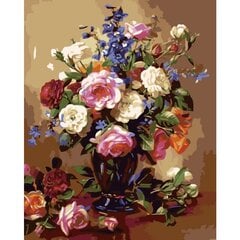 Gleznošanas komplekts - Elegantā lirika, 40x50 cena un informācija | Gleznas pēc numuriem | 220.lv