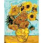 Gleznošanas komplekts - Saulespuķes, 40x50 cena un informācija | Gleznas pēc numuriem | 220.lv
