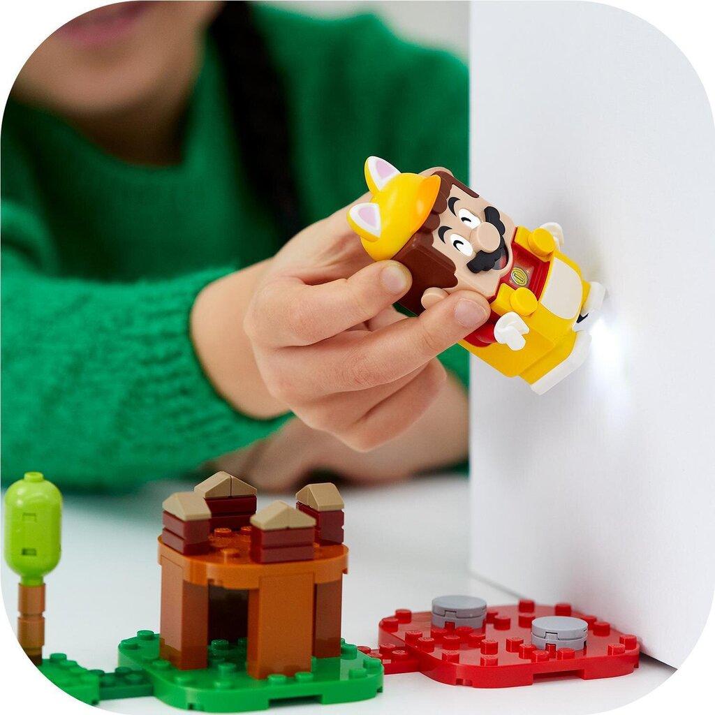 71372 LEGO® Super Mario Kaķa Mario spēju komplekts cena un informācija | Konstruktori | 220.lv