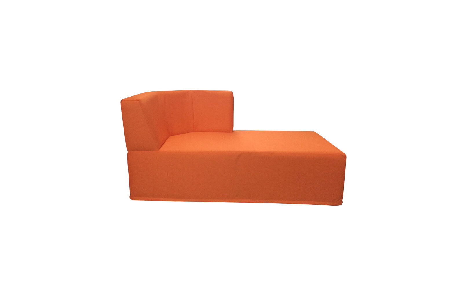Dīvāns Wood Garden Siena 120L Premium, oranžs cena un informācija | Sēžammaisi, klubkrēsli, pufi bērniem | 220.lv