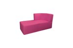 Dīvāns Wood Garden Siena 120R Premium, rozā