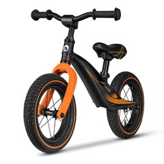 Balansa velosipēds Lionelo Bart, Sporty Black цена и информация | Балансировочные велосипеды | 220.lv