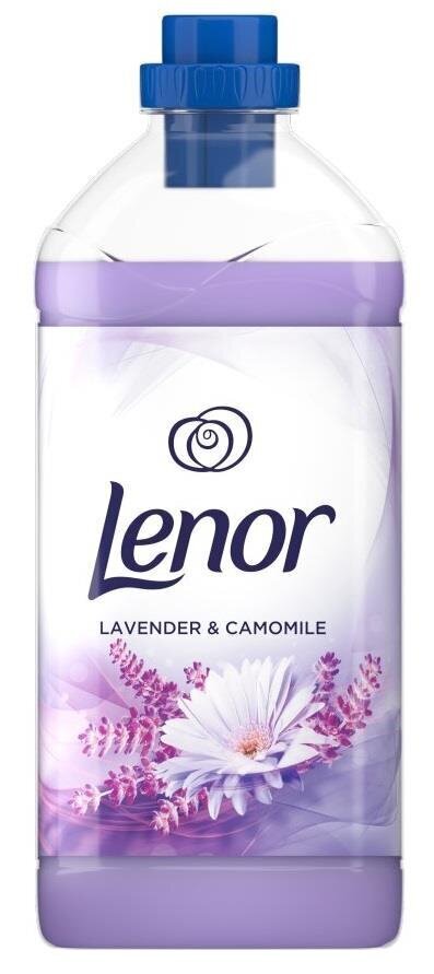 Veļas mīkstinātājs Lenor Lavender & Camomile, 1,8 l cena un informācija | Veļas mazgāšanas līdzekļi | 220.lv