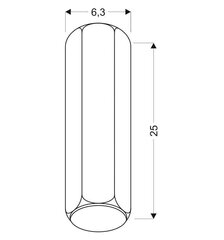 Candellux griestu lampa 2282800 cena un informācija | Griestu lampas | 220.lv