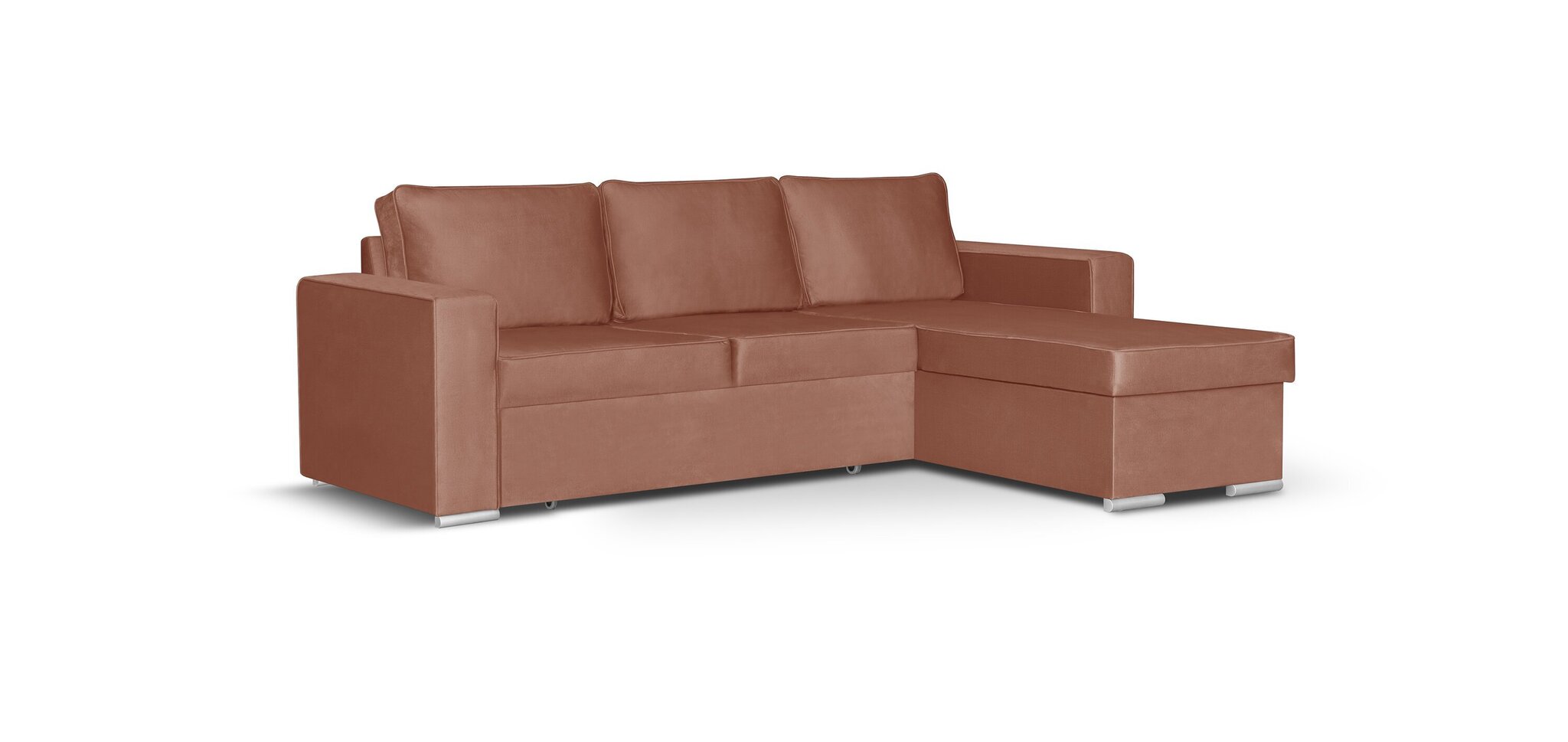 Universāls stūra dīvāns Bellezza Panoramix L,brūns cena un informācija | Stūra dīvāni | 220.lv
