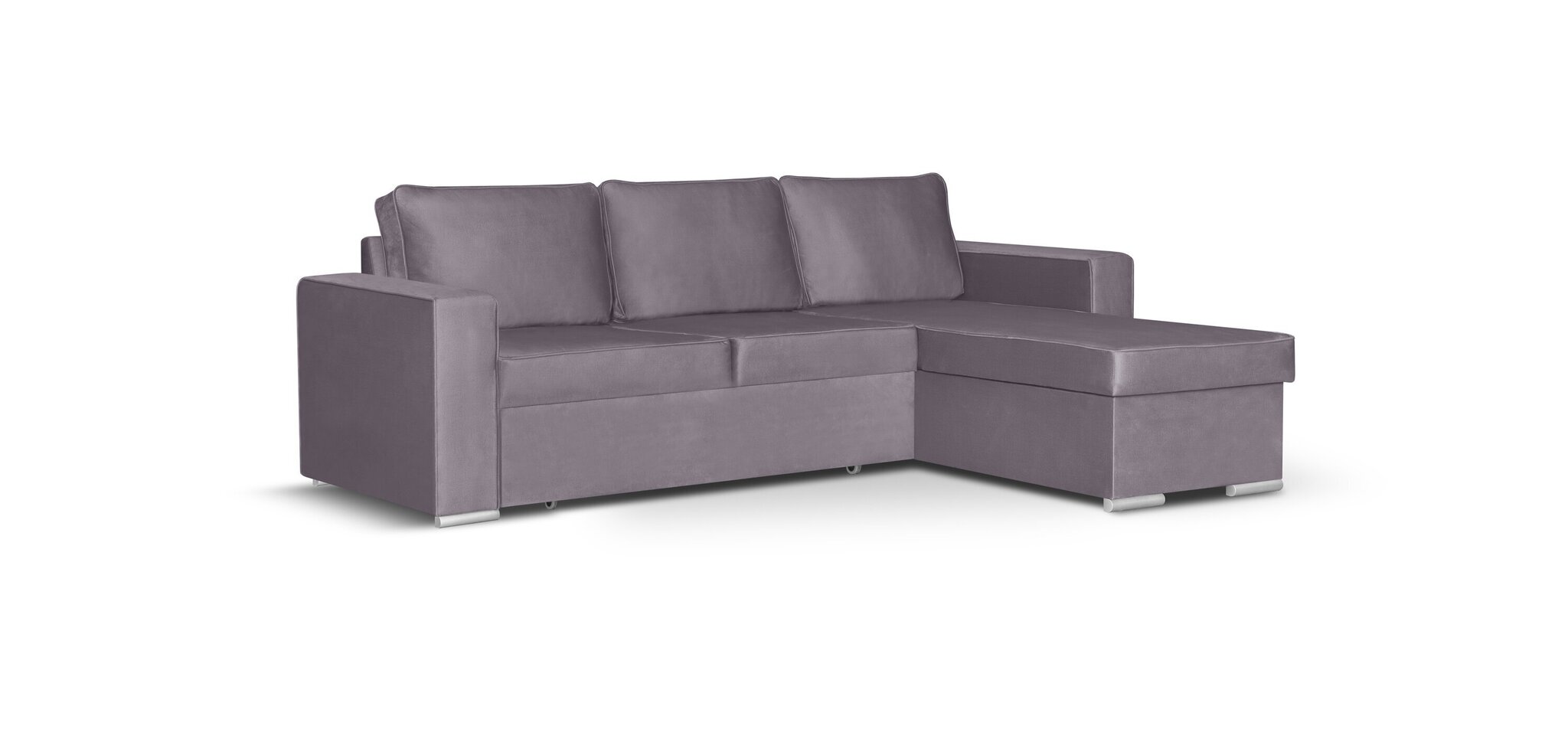 Universāls stūra dīvāns Bellezza Panoramix L, violets cena un informācija | Stūra dīvāni | 220.lv
