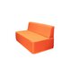 Dīvāns Wood Garden Torino 120 Premium, oranžs cena un informācija | Sēžammaisi, klubkrēsli, pufi bērniem | 220.lv