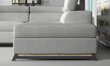 Stūra dīvāns NORE Kairos, mākslīgā āda, tumši brūns цена и информация | Stūra dīvāni | 220.lv