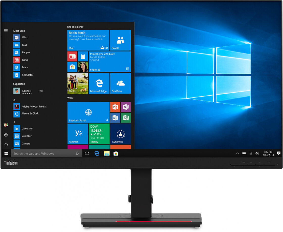 Lenovo ThinkVision T27Q-20 cena un informācija | Monitori | 220.lv