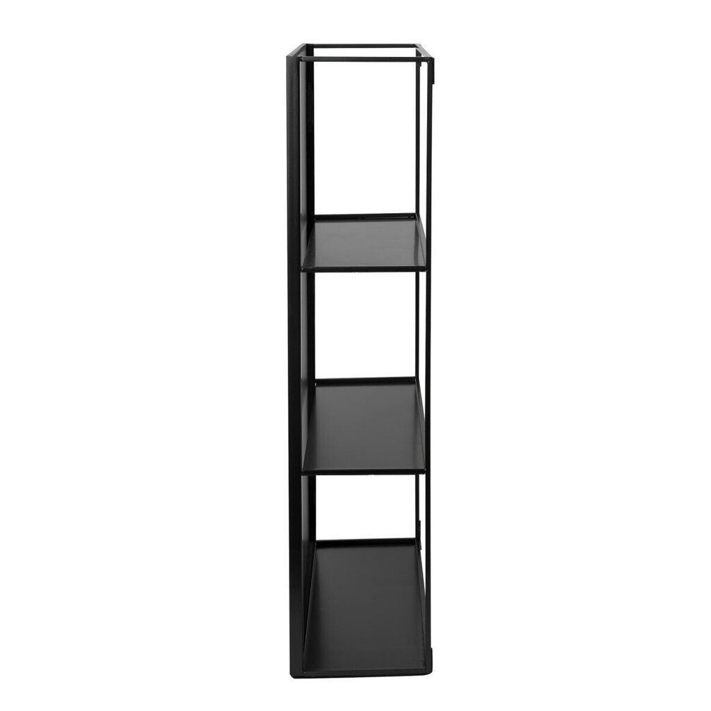 Sienas spogulis ar plauktiem Umbra, 62 cm, melns cena un informācija | Spoguļi | 220.lv