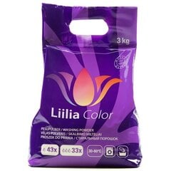 Liilia COLOR veļas pulveris 3kg цена и информация | Средства для стирки | 220.lv