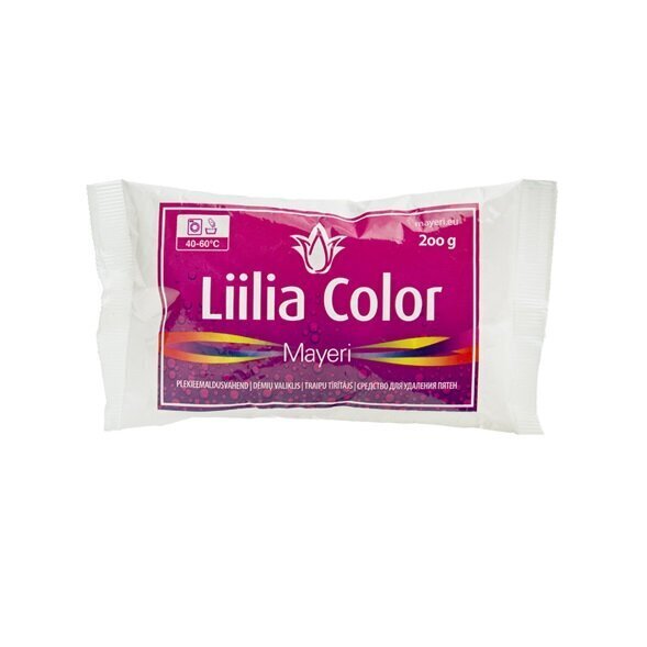 LIILIA COLOR traipu tīrītājs 200gr cena un informācija | Veļas mazgāšanas līdzekļi | 220.lv