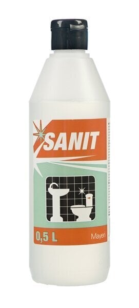 SANIT WC tīrīš. līdzeklis /rūsas noņēmējs/ 0,5L цена и информация | Tīrīšanas līdzekļi | 220.lv