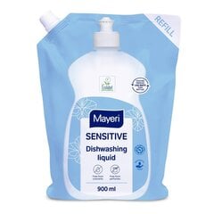 MAYERI Sensitive trauku mazgāšanas līdzeklis 900ml pouch cena un informācija | Trauku mazgāšanas līdzekļi | 220.lv