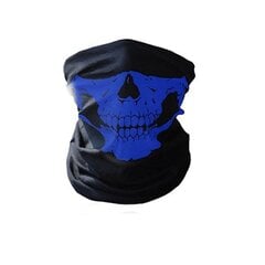 Sejas maska, šalle ar galvaskausa apdruku cena un informācija | Vīriešu cepures, šalles, cimdi | 220.lv